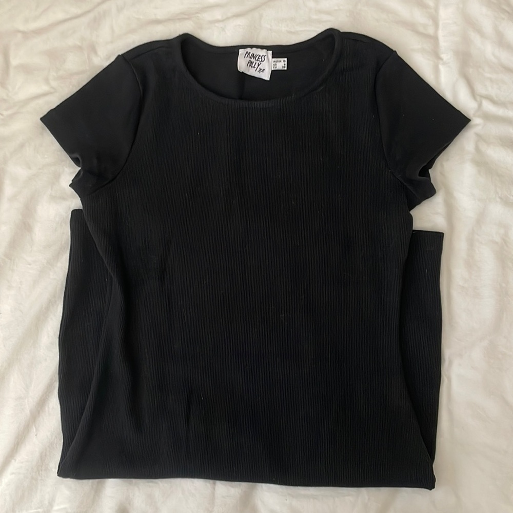 Princess Polly Ribbed Tshirt Dress